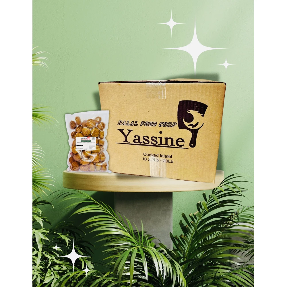 Box cooked Falafel - Yassine Halal Food