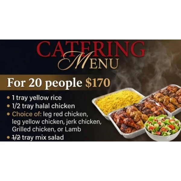 Catering 20 people