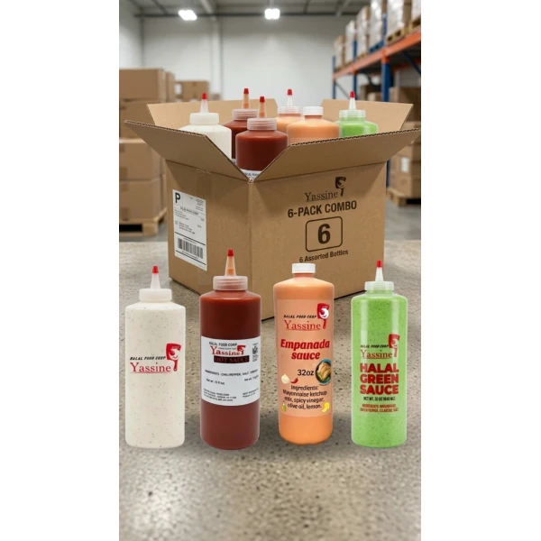 mix yassine halal sauce